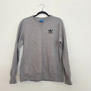 adidas grey sweatshirt crewneck